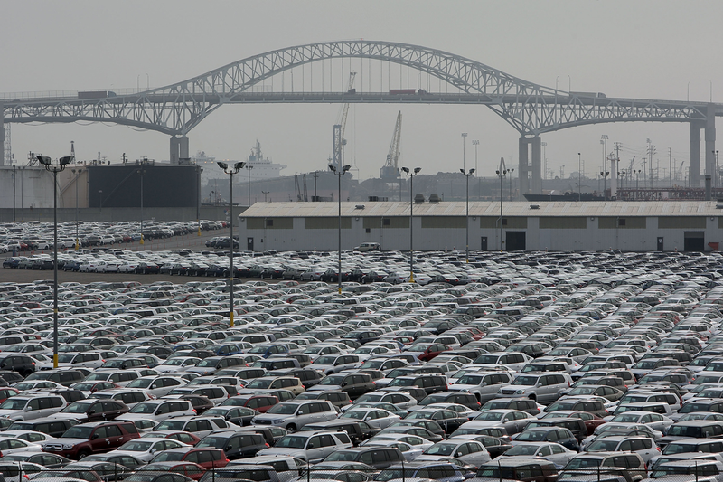 Illustration for article titled Where Are Automakers Stashing Unsold Cars?